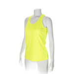 YELLOW FLUORO SLEEVELESS SPORTS T-SHIRT - Image 3