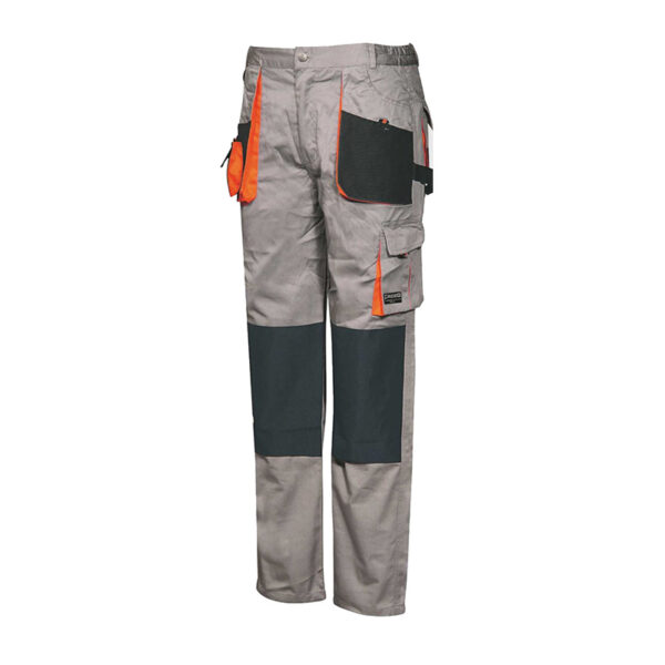 GREY COMFORTABLE WORKING TROUSER - Image 1