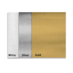 ALUMINIUM SIGN (SIZE WITHIN 10CM*10CM)