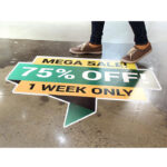 FLOOR DECALS ANY SIZE AND SHAPE (PER SQM)