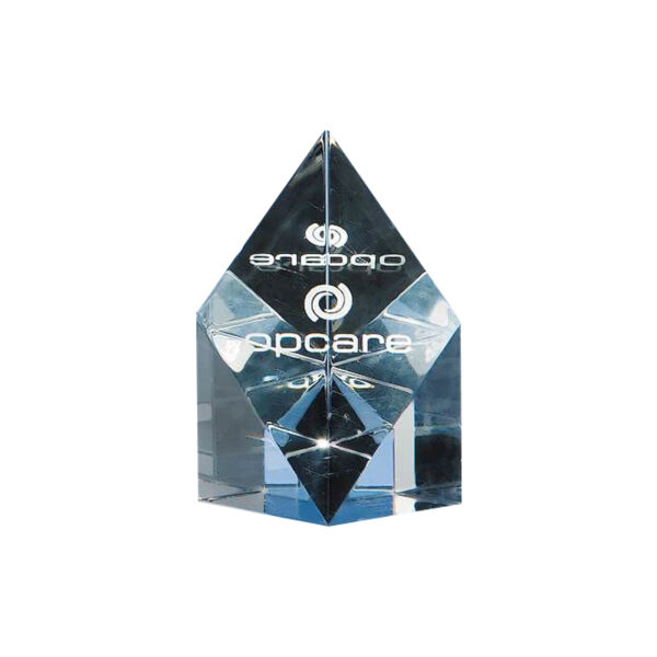 OPTICAL CRYSTAL PAPER WEIGHT - Image 1