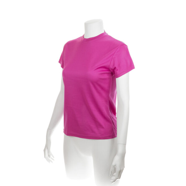 FUCHSIA WOMEN’S SPORTS TEE | 100% POLYESTER | 135GSM | SUBLIMATION & EVENTS - Image 4