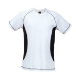 BLACK SPORTS TEE TECNIC COMBI – BREATHABLE POLYESTER | UNISEX FIT S–XXL - Image 2