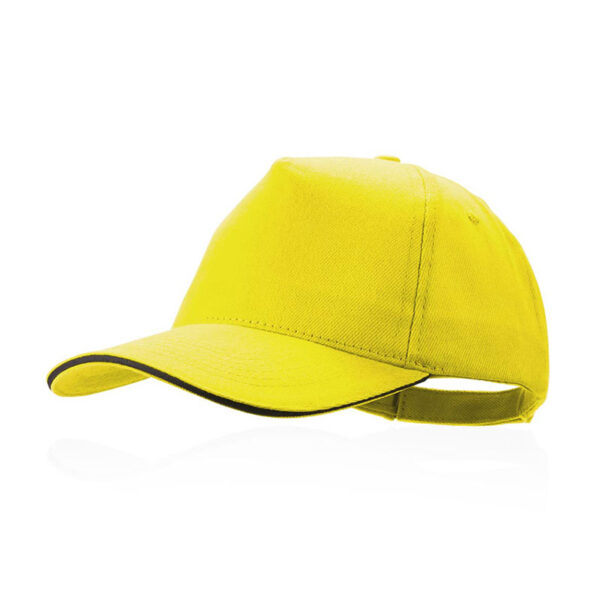 CAP KISSE – 100% BRUSHED COTTON 5-PANEL CAP WITH VELCRO CLOSURE - Image 26