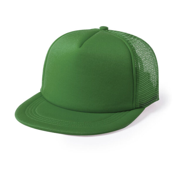 YOBS 5-PANEL MESH CAP – ADJUSTABLE BUTTON CLOSURE WITH FLAT VISOR, BRIGHT COLORS - Image 7