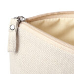 BABIT BEAUTY BAG – COTTON-POLYESTER POUCH WITH ZIPPER & LINING - Image 4
