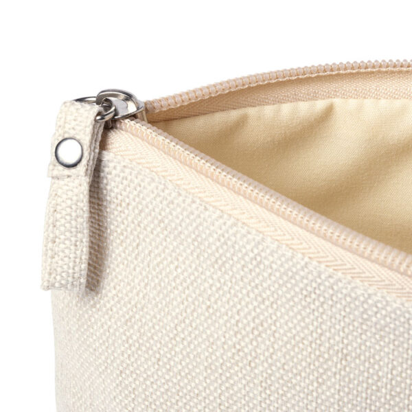 BABIT BEAUTY BAG – COTTON-POLYESTER POUCH WITH ZIPPER & LINING - Image 4
