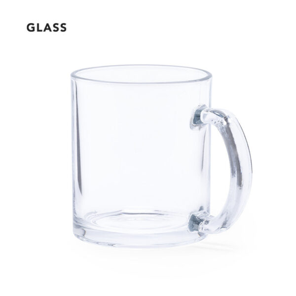 TRANSPARENT GLASS MUG BRANT - Image 1
