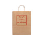 MEDIUM KRAFT PAPER BAG WITH TWISTED HANDLE - Image 7