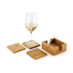 SET OF 4 BAMBOO COASTERS - Image 4