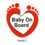 BABY ON BOARD STICKER FOR CARS - Image 10
