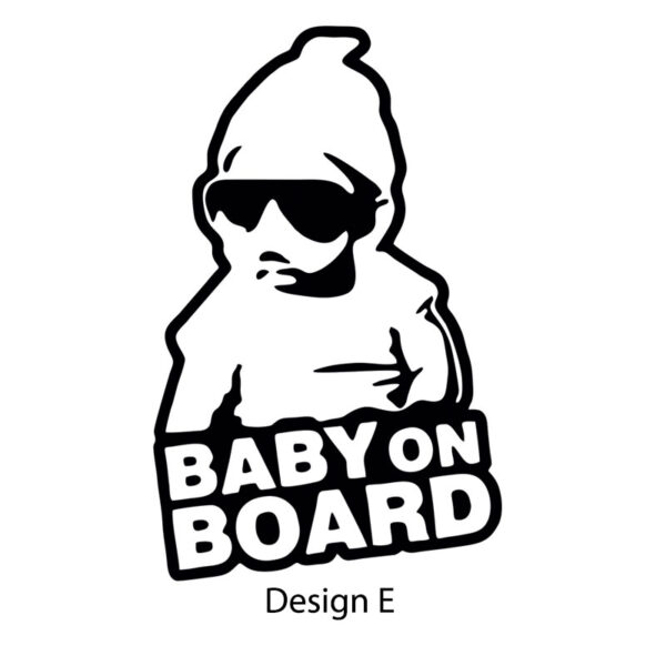 BABY ON BOARD STICKER FOR CARS - Image 12