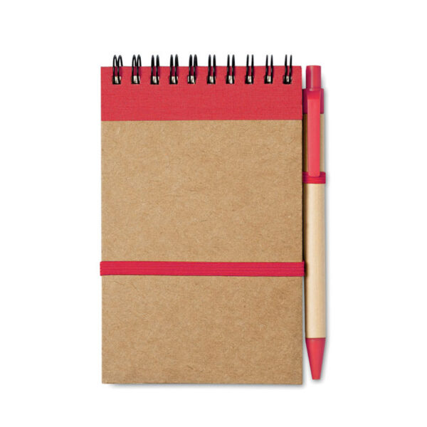 RECYCLED NOTEBOOK WITH PEN - Image 10