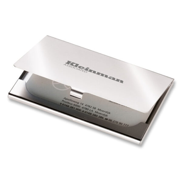 IMITATION CHROME BUSINESS CARD HOLDER - Image 7
