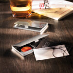 IMITATION CHROME BUSINESS CARD HOLDER - Image 8
