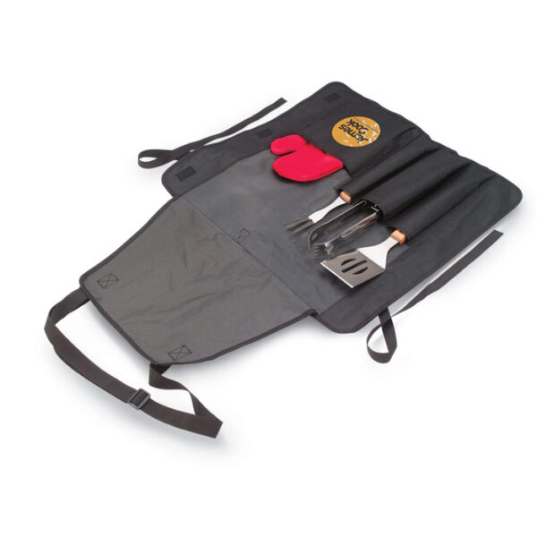BBQ APRON DONAU EAST WITH TOOLS AND GLOVE - Image 2