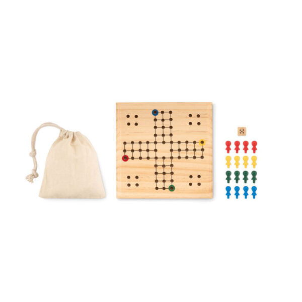 WOODEN LUDO BOARD GAME FOR KIDS - Image 6