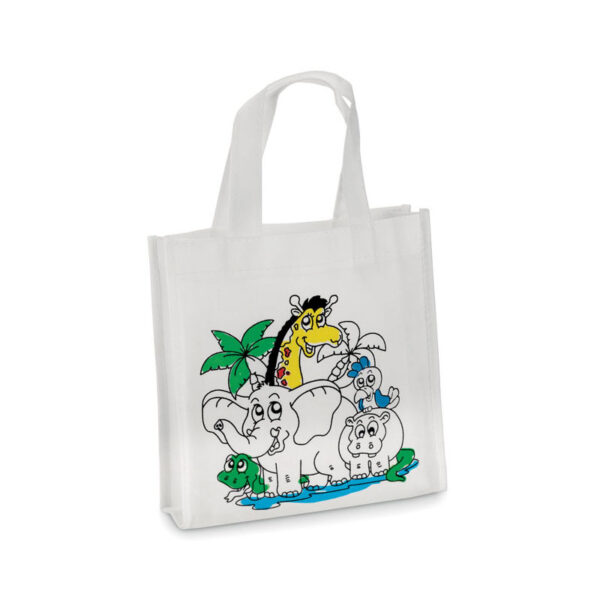 MINI SHOPPING BAG WITH 5 MARKERS - Image 7