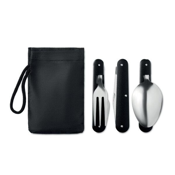 3 SERVICE CAMPING CUTLERY SET - Image 2