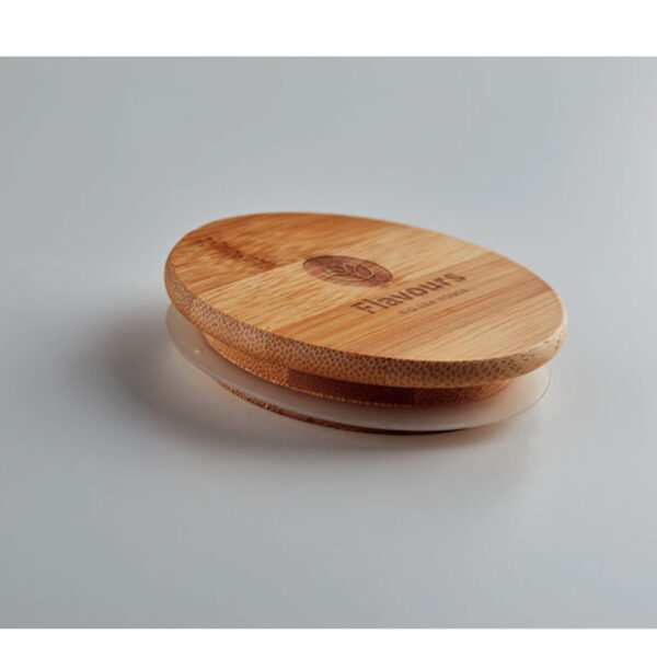 BOROSILICATE GLASS WITH BAMBOO LID - Image 9