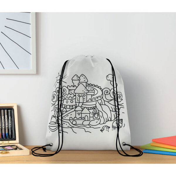 DRAWSTRING BAG WITH 5 MARKERS - Image 6