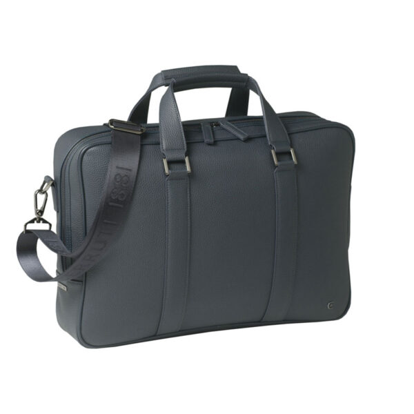 CERRUTI 1881 DOCUMENT BAG HAMILTON DARK BLUE - Image 5
