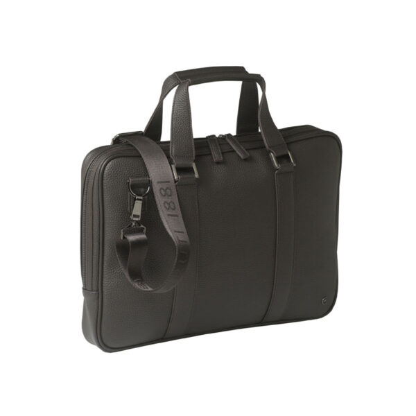 CERRUTI 1881 COMPUTER BAG BROWN - Image 5