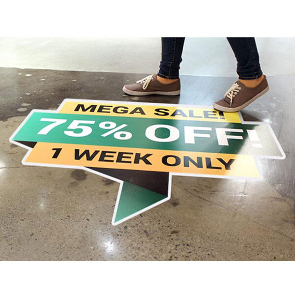 FLOOR DECALS ANY SIZE AND SHAPE (PER SQM) - Image 3