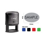 TRODAT CLIMATE NEUTRAL TEXT STAMP 4.5X3CM - Image 3