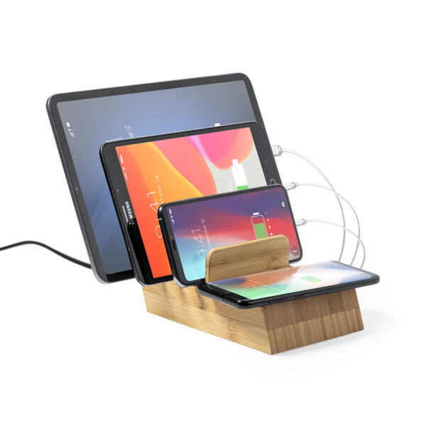 CHARGER WIRELESS BAMBOO LUPINT - Image 4