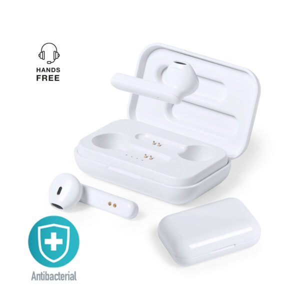 ANTIBACTERIAL EARPHONES KIKEY - Image 1