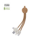 CHARGER STUART MADE OF NATURAL CORK