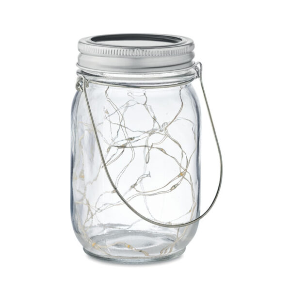 SOLAR MASON JAR POT LAMP - Image 1