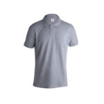 HEATHER GREY POLO SHIRT BY KEYA - Image 2