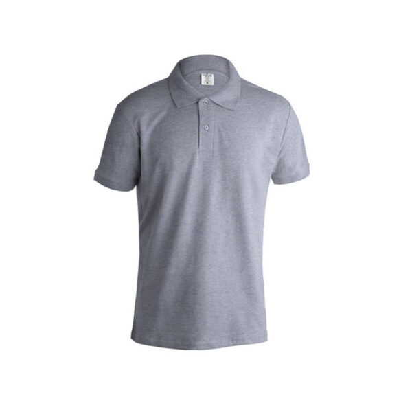 HEATHER GREY POLO SHIRT BY KEYA - Image 2