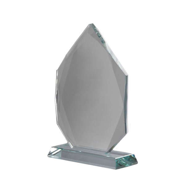 DELUXE 22CM HEPTAGON CRYSTAL AWARD WITH GIFT BOX - Image 2