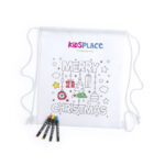 CHRISTMAS COLORING DRAWSTING BAG KERTAN