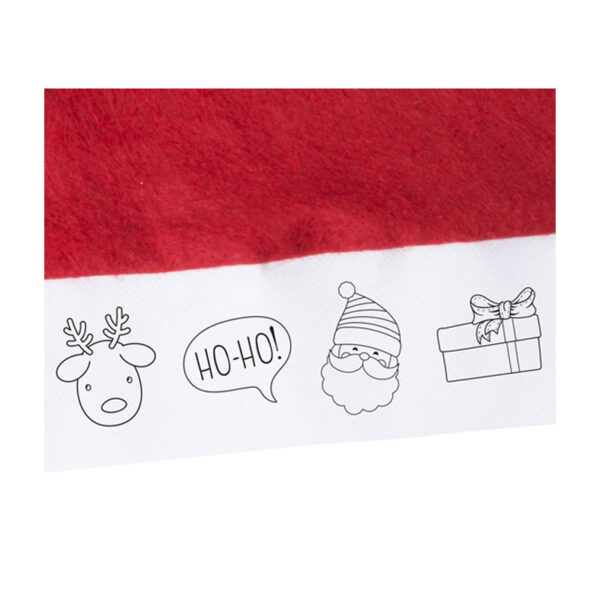 KIDS CHRISTMAS HAT RUPLER RED - Image 3