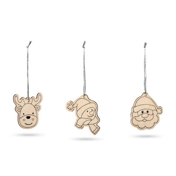 WINDHAM XMAS ORNAMENTS COLOURING SET - Image 2