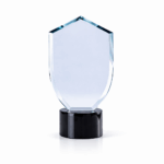 DELUXE CRYSTAL AWARD 25CM