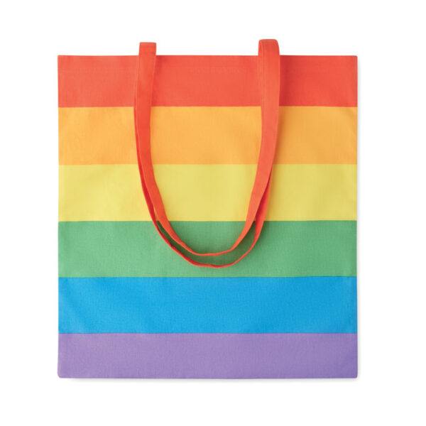 RAINBOW PRIDE COTTON SHOPPING BAG - Image 1