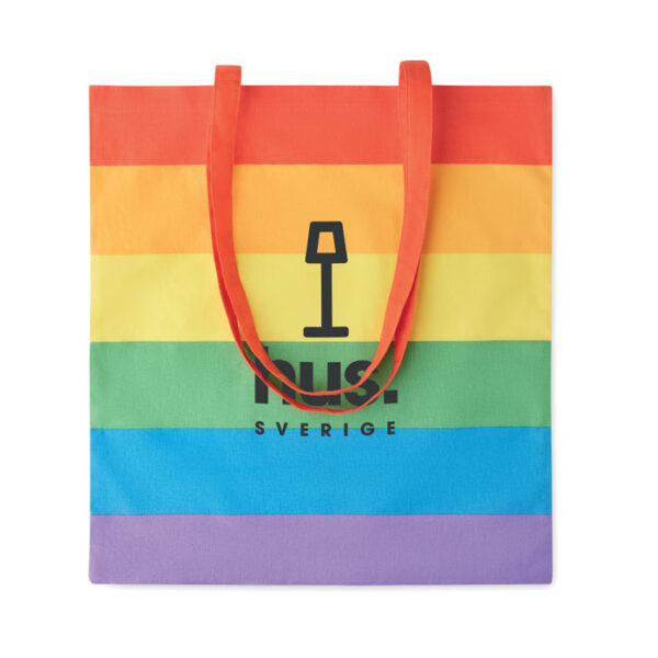 RAINBOW PRIDE COTTON SHOPPING BAG - Image 3
