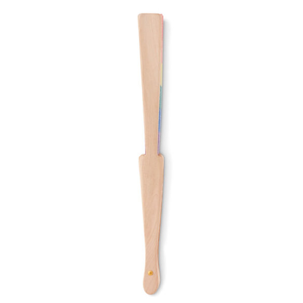 MANUAL RAINBOW PRIDE HAND FAN - Image 5