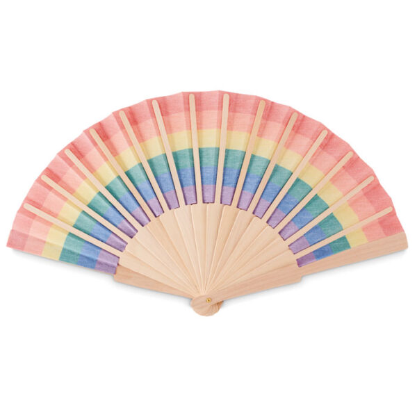 MANUAL RAINBOW PRIDE HAND FAN - Image 6
