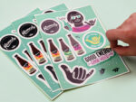 HQ STICKER SHEET (PACK OF 100)