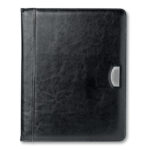 BUSWE BIG A4 PU PORTFOLIO WITH METAL LOGO PLATE - Image 2
