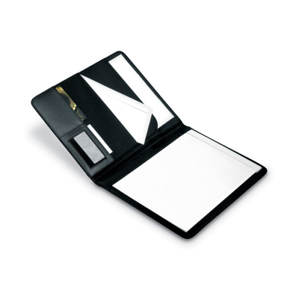 BUSWE BIG A4 PU PORTFOLIO WITH METAL LOGO PLATE - Image 3