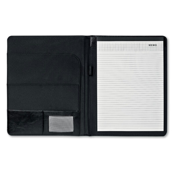 BUSWE BIG A4 PU PORTFOLIO WITH METAL LOGO PLATE - Image 5