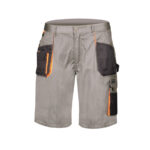 GREY SHORT TROUSER WITH OPERATIONAL POCKETS - Image 2