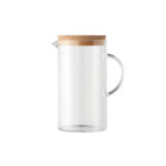 WATER TRANSPARENT BOTTLE 1L WITH HANDLE